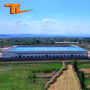 Khung thép cho kết cấu thép xây dựng nhà kho prefab nhà máy xây dựng hội thảo đổ mái giàn thép - Product Image 3