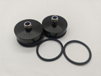 Kit de Cubierta de Brazo de Limpiaparabrisas Trasero de Aluminio Personalizable - Tapón para Orificio de Limpiaparabrisas Impermeable, Antipolvo y Resistente a la Corrosión para Ajuste Universal