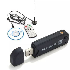 USB 2.0 Numérique <span class=keywords><strong>DVB</strong></span>-<span class=keywords><strong>T</strong></span> SDR DAB FM HDTV Tuner Récepteur Ordinateur <span class=keywords><strong>PC</strong></span> à TV Stick - Product Image 1