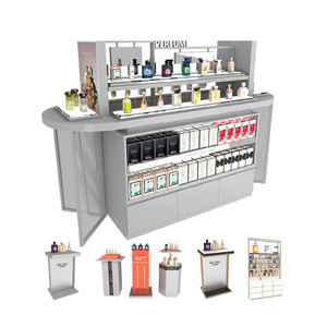 Étagère de magasin de parfums, comptoir de vente de produits de beauté très vendu pour les magasins éphémères, mobilier de magasin de beauté - Product Image 1