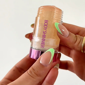 Cosmétiques véganes, fabrication sur mesure, stick illuminateur à base de plantes, logo personnalisé, usage quotidien, éclat naturel, teinte gelée aqueuse, illuminateur corporel - Product Image 3