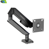 Support de bureau pour moniteur unique Kaloc Factory, 17-32 pouces, en acier, VESA 100x100