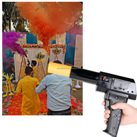 Pistolet à glace carbonique portatif en aluminium SFX, mini lanceur de feux, système de tir de étincelles pour fontaines de scène et pyrotechnie de mariage