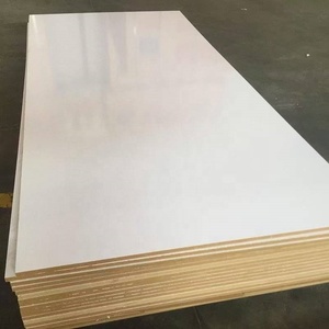 Tablero de <span class=keywords><strong>MDF</strong></span> Laminado con Melamina UV de Alto Brillo E1 de Primera Calidad en Oferta, 4x8, para Muebles y Gabinetes de Cocina - Product Image 1
