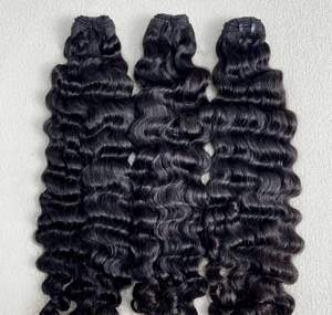 Commercio all'ingrosso 9a,10a,12a pacchi Dei Capelli Umani di estensione dei capelli umani; visone Brasiliano Parte Dei Capelli Dell'onda Profonda Dei Capelli Del Virgin Bundles - Product Image 3