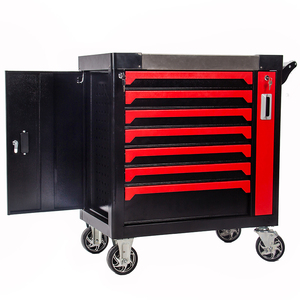 Camión de <span class=keywords><strong>herramientas</strong></span> de cajón grueso portátil de servicio pesado de 404 piezas 7 cajones con equipo de vehículo de polea - Product Image 3