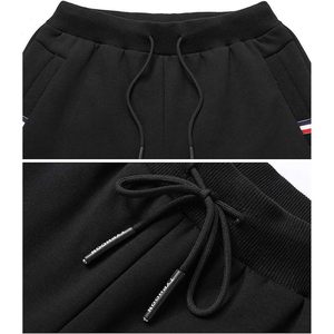 FOXA Men's Sherpa <b>Lined</b> Fleece <b>Pants</b> Elastic Waist Casual Sweatpants Warm Breathable Active Running Camping <b>Pants</b> - Product Image 3
