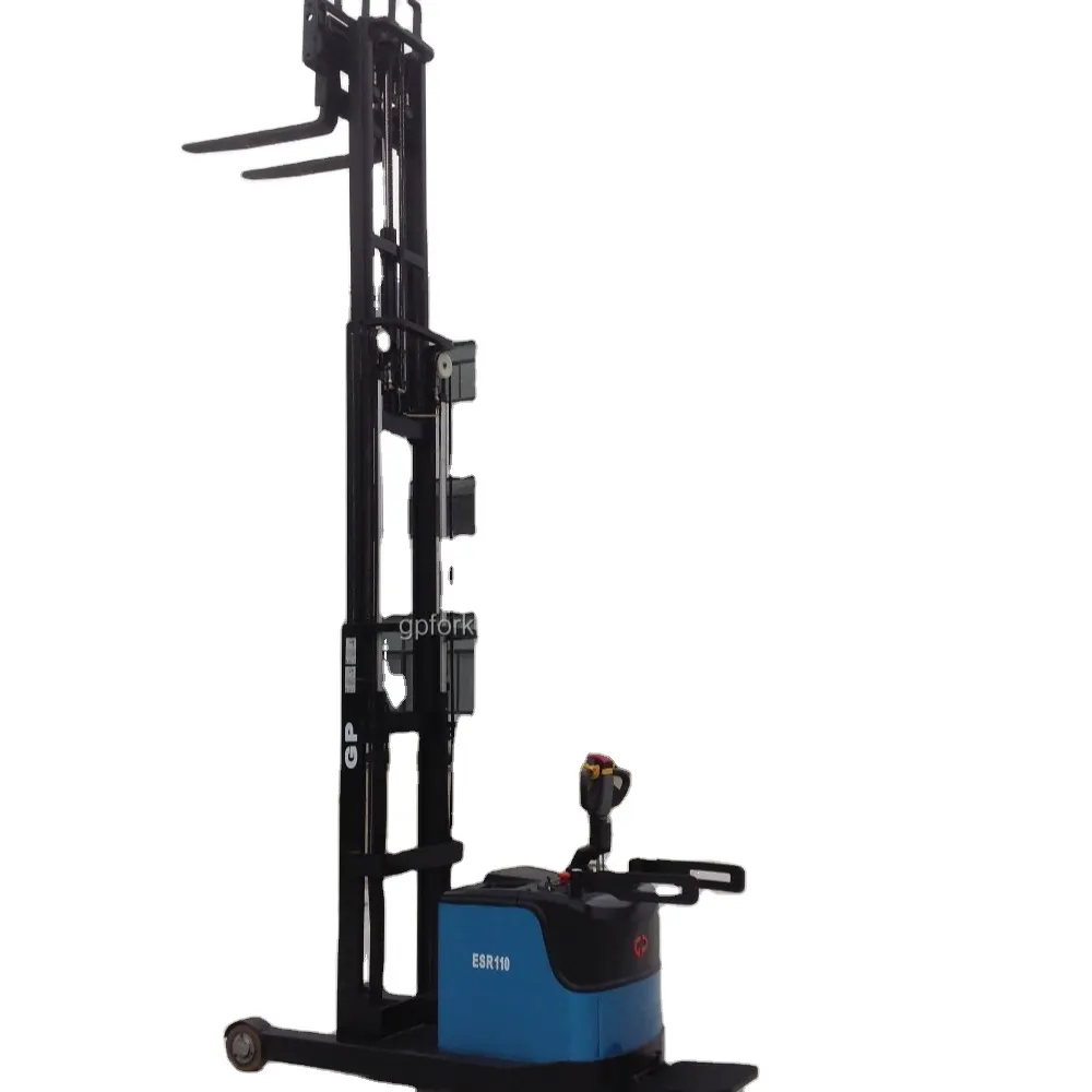 China supplier electric battery powered reach stacker with CE factory low price