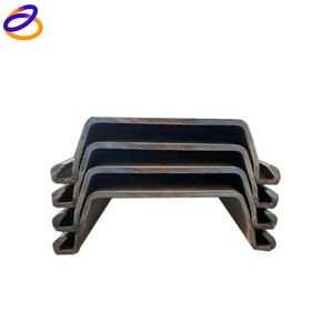 Fabricant chinois de palplanches d'acier Q235 laminées à chaud 3 12m palplanches Larsen résistantes à l'eau pour la construction de bâtiments - Product Image 1