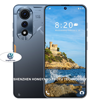 POVA7 PRO 16G+1TB Android 15 7.3 Inci Global 5G Ponsel Layar Besar Pengenal Wajah AI Kamera Belakang 108MP Penjualan Terlaris