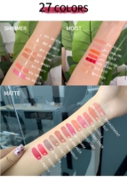 Gloss à lèvres liquide mat repulpant, végétalien, hydratant, waterproof, haute pigmentation, personnalisable avec votre logo, en gros, marque privée
