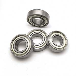 Rodamiento de Bolas de Ranura Profunda de Alta Velocidad 6003 6003zz 17x35x10mm Rodamiento de Alta Carga 6003z Rodamientos para Motocicleta Acero Cromado GCR15 - Product Image 1