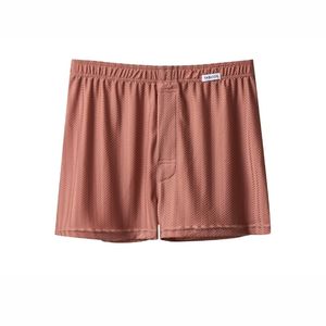 8251 Boxers en soie glacée pour hommes, sous-vêtements, pantalons de détente pour la maison et la plage, slips <span class=keywords><strong>boxer</strong></span>, usine chinoise, en stock, vente en gros, logo personnalisé - Product Image 2