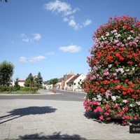 SOL Jardinière Modulaire Verticale Empilable en Plastique Bleu Ciel Écologique pour Jardin Suspendu, Poteaux de Jardin et Boîtes Modulaires de Rue
