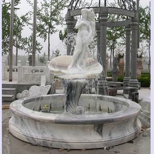 Statue <span class=keywords><strong>de</strong></span> la <span class=keywords><strong>naissance</strong></span> <span class=keywords><strong>de</strong></span> Vénus en marbre blanc Fontaine d'eau Sculpture - Product Image 1