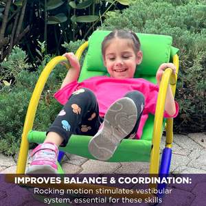 Excellent outil de thérapie TDAH et besoins spéciaux Chaise à <span class=keywords><strong>bascule</strong></span> sensorielle pour l'autisme pour enfants - Product Image 3