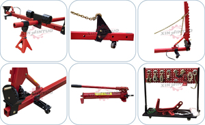 Xinjintuo เครื่องมือซ่อมรถยนต์ เครื่องโครงตัวถังรถยนต์ เครื่องโครงรถแบบพกพา เครื่องดึงบุ๋มตัวถังรถยนต์ - Product Image 5