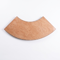 Table pliante en bois en forme de S, modulaire, pour banquet, mariage, événement de restauration