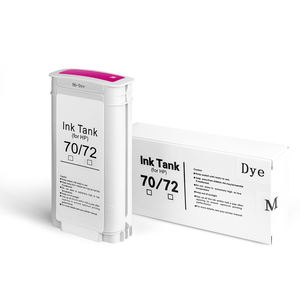 Cartouches d'encre super colorées pour imprimante <span class=keywords><strong>HP</strong></span>, pour HP72, design jet T1110, T1120, T1200, T1300, <span class=keywords><strong>T2300</strong></span>, T610, T770, T790, T795, ml - Product Image 1