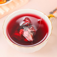 Thé de qualité supérieure pour le contrôle des graisses, boisson quotidienne, bon thé pour perdre du poids rapidement, thé à la prune noire, à l'aubépine et aux feuilles de lotus