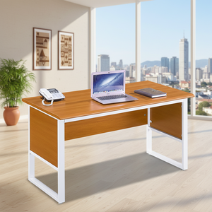 Modern <strong>Minimal</strong> Style Durable MDF Computer <strong>Desk</strong> with Storage Box Drawer Design for Home &amp; School Use - Product Image 4