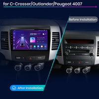 Junsun V1 RU Stock CarPlay sans fil pour Mitsubishi Outlander Xl 2 2005-2011 Android Auto GPS Navigation Autoradio Multimédia