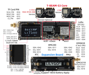 L-I-L-<span class=keywords><strong>Y</strong></span> -G-O Módulo Meshtastic T-Beam S-U-P-R-E-M-E ESP32-S3 SX1262 con GPS 100g <span class=keywords><strong>Tom</strong></span> - Product Image 3