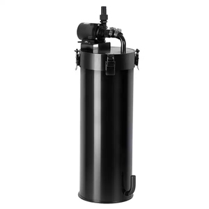 블랙 수족관 식물 탱크 여과 스테인리스 스틸 캐니스터 필터 어항용 - Product Image 4
