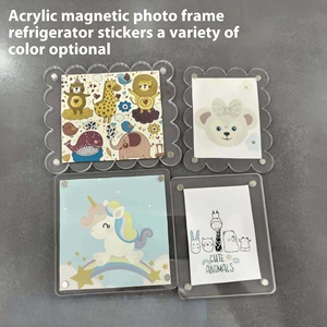 Cadre <span class=keywords><strong>Photo</strong></span> Acrylique Magnétique Forte Haute Transparence Transfrontalière <span class=keywords><strong>pour</strong></span> Amazon Produit <span class=keywords><strong>pour</strong></span> Polaroid Photos <span class=keywords><strong>pour</strong></span> Aimant de Réfrigérateur - Product Image 4