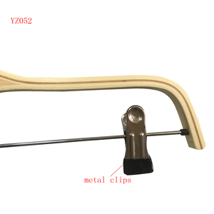 Nouvelle arrivée <span class=keywords><strong>pas</strong></span> <span class=keywords><strong>cher</strong></span> prix 37cm antidérapant <span class=keywords><strong>adulte</strong></span> bois pantalon <span class=keywords><strong>cintre</strong></span> - Product Image 3