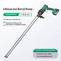 XFTOOLS XF-55-8 Pompa Oli Listrik Aluminium Alloy Diesel Penghisap Kecil 50LPM Mesin Pengisian Bahan Bakar Ekstraktor Oli