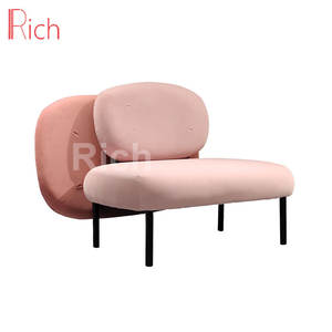 आधुनिक livingroom प्यारा कायरता एक्सेंट कुर्सियों दो रंग नीले minimalist चिपचिपा रंग सामयिक कुर्सियों कमरे में रहने वाले लहजे कुर्सी - Product Image 4