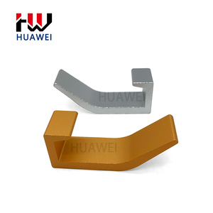 HUAWEI derrière la porte vêtements mur sans poinçon <span class=keywords><strong>manteau</strong></span> unique en alliage d'aluminium cuisine salle de bain armoire crochet fermoir cintre - Product Image 1