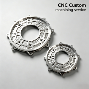 Pièces mécaniques en aluminium usinées CNC de précision OEM, tournage et fraisage CNC, traitement de surface anodisé pour applications mécaniques - Product Image 2
