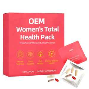 Paquetes Diarios de Vitaminas para la Salud de la Mujer, Multivitaminas Todo en Uno, Nutrientes Esenciales, Energía, Estrés, Digestión, Bienestar Femenino, 30 Paquetes - Product Image 1