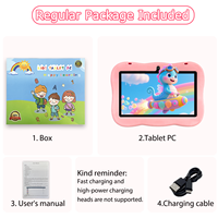 YPORANGECHENG Tablet 7 Inci untuk Anak 2GB 32GB Quad Core MTK6735 Logo OEM Kustom Android Tablet Anak