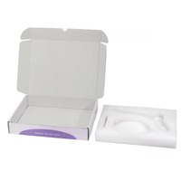 Boîte en carton ondulé violette vierge en gros, personnalisable, pour l'expédition et une expérience d'ouverture de colis de luxe pour le e-commerce