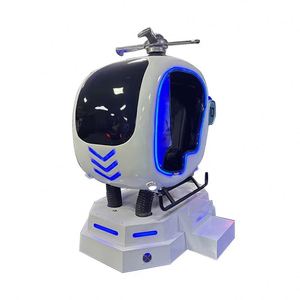 Simulateur de mouvement VR d'hélicoptère monoplace, machine de jeu dynamique pour parcs d'attractions, salles d'arcade et équipements de jeux intérieurs - Product Image 5
