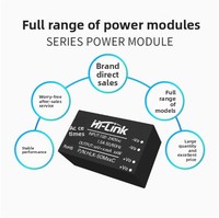 Módulo de Alimentación GaN Aislado AC-DC de 50W, 220V a 12V/15V, Salida Regulada con Circuito EMC Integrado para Aplicaciones de Hogar Inteligente
