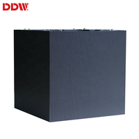 Écran publicitaire LED portable à angle droit, couleur pleine, P2.6 HD IP65, facile à installer, pour exposition, magasin de détail
