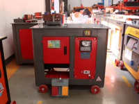 Machine à cintrer les barres d'acier portative automatique en acier inoxydable avec commande CNC, haute productivité pour la construction