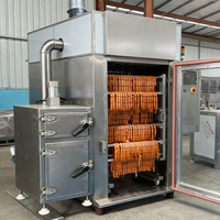 Fumoir industriel pour saucisses, machine à fumer la viande, four à fumer les saucisses, four à fumer le poisson, machine à fumer la viande, fumoir