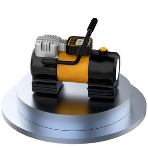 Tragbarer 12V Auto Reifen füller Digital anzeige ABS Auto Luft kompressor mit Kabel Reifen pumpe Inflator - Product Image 3