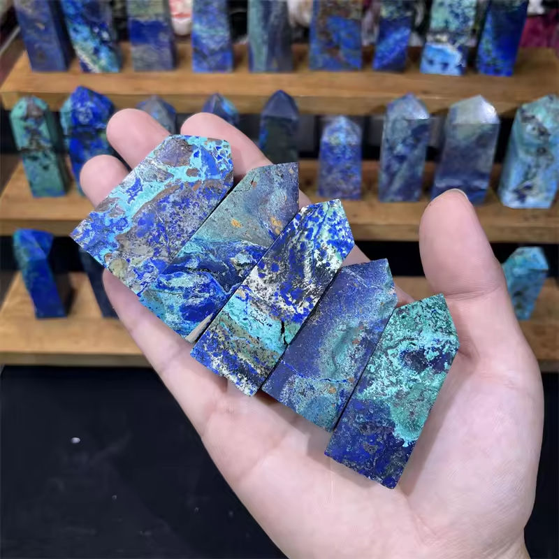 Azurite bleue