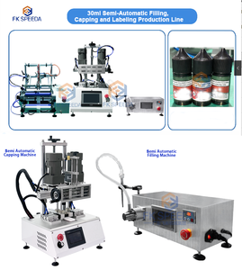 Machine de remplissage semi-automatique pour parfums en roll-on, machine de remplissage et de bouchage de parfums, volume de remplissage réglable - Product Image 2