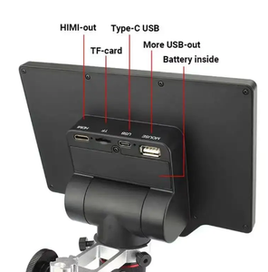 JC aixun กล้องจุลทรรศน์วัด DM21แบบดิจิตอลหลายมุมพร้อมจอแสดงผลดิจิตอลขนาด7นิ้ว HD สำหรับเครื่องมือตรวจสอบการบัดกรี <span class=keywords><strong>BGA</strong></span> - Product Image 3