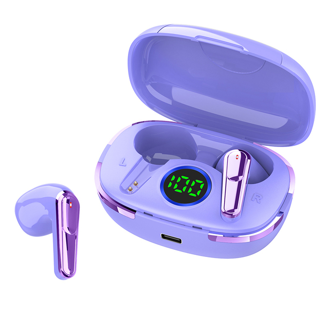 Factory Fast Customization Best Seller In-Ear Wireless Earphones Power Bank Digital Display LED Waterproof Wireless Earbuds