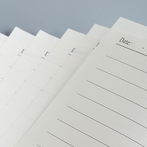 B5 Cuaderno <span class=keywords><strong>grande</strong></span> cubierta de cuero suave literario exquisito simple A4 línea horizontal diario reunión de negocios registro Bloc de notas - Product Image 5
