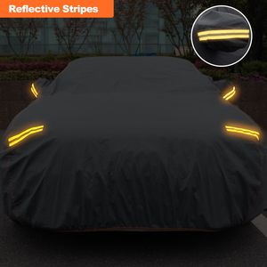 Housse de voiture universelle imperméable en PVC PEVA avec protection UV à 95% Différentes tailles de bâche de voiture pour la plupart des voitures et des SUV - Product Image 6