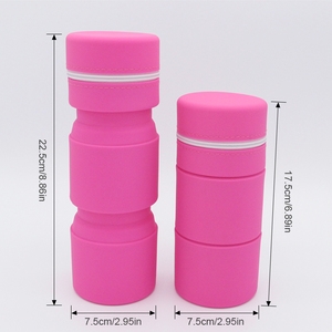 Custom Student Stationery <b>Bag</b> Pencil case Large Capacity Foldable Pen Holder <b>Bag</b> Silicone Pencil Pouch <b>Bag</b> With Zipper - Product Image 5